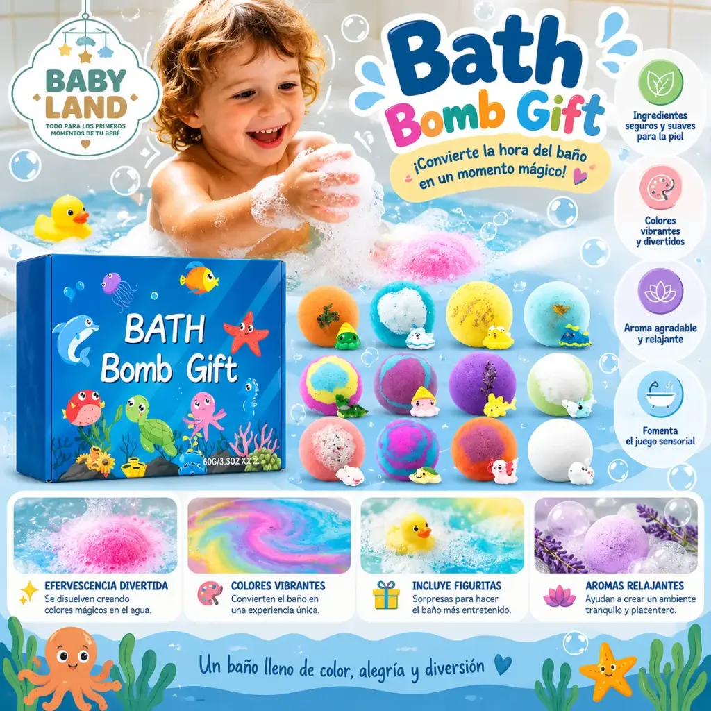 BOMBAS DE BAÑO