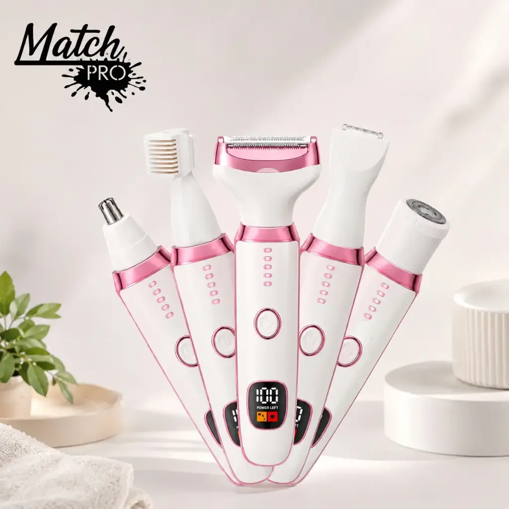  DEPILADORA MUJER CON PANTALLA 5EN1 