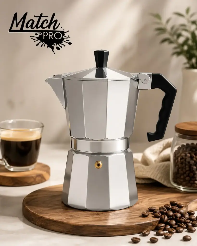 6#4 CAFETERA ALUMINIO