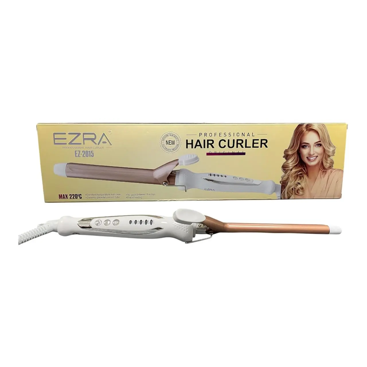 PINZA DE  CABELLO EZ-2015 13mm