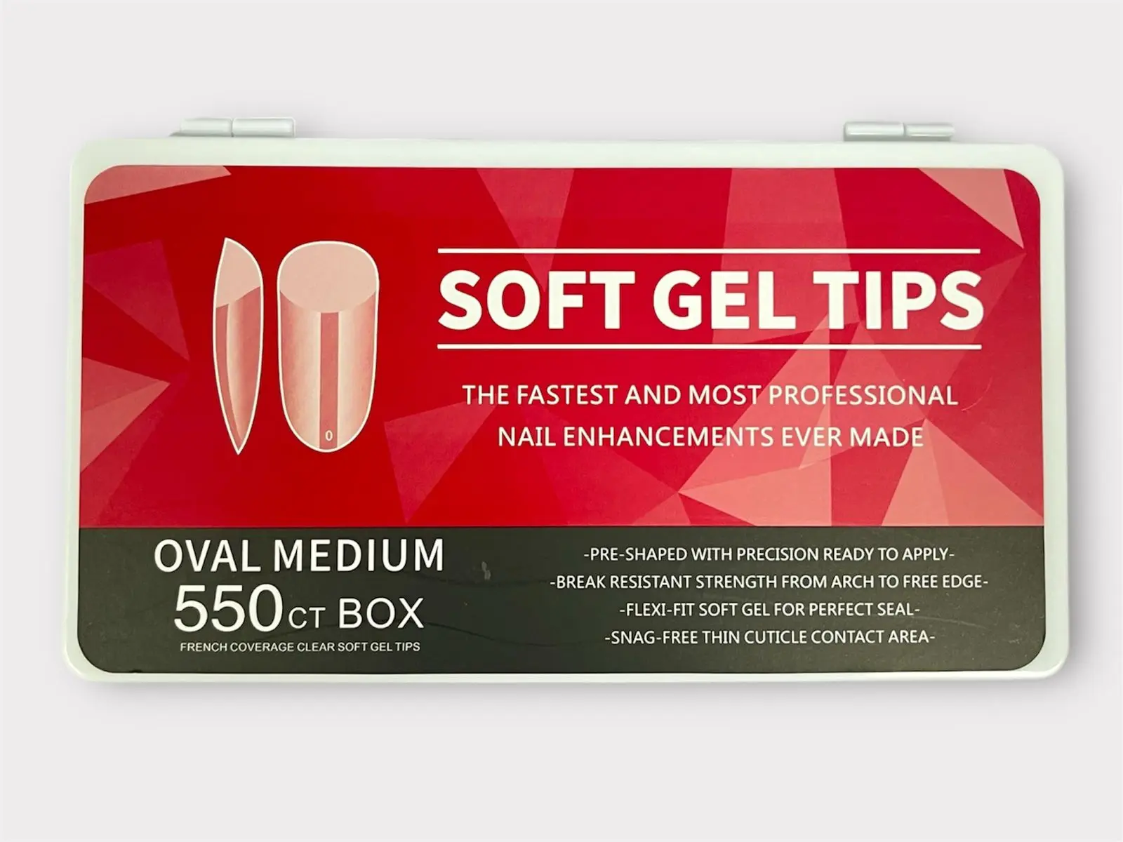 UÑAS SOFT GEL OVAL 550-4